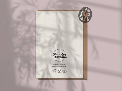 Keep on Shining A6 Just Because Well Done Greetings Card