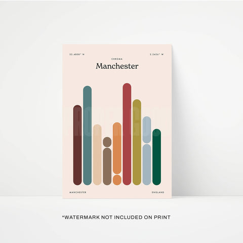 Manchester Print - KOLAB by Makers Quarter