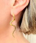 Everyday Gold Statement Swirl Earrings - KOLAB by Makers Quarter
