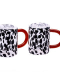 Glass Salt and Pepper Shaker : Black Spotty - KOLAB by Makers Quarter