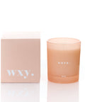 Aura 7oz Candle - White Woods & Amber Down - KOLAB by Makers Quarter