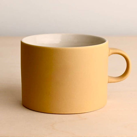 Large cup - Mustard Yellow - KOLAB by Makers Quarter