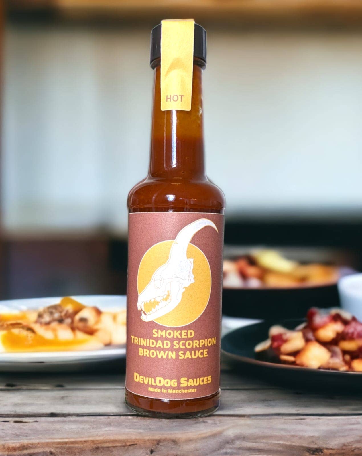 Smoked Trinidad Scorpion Brown Sauce