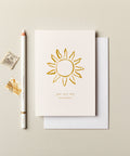 Sun Card | Valentine's Day Greeting Cards | Anniversary Card - KOLAB by Makers Quarter