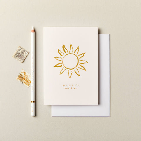 Sun Card | Valentine's Day Greeting Cards | Anniversary Card