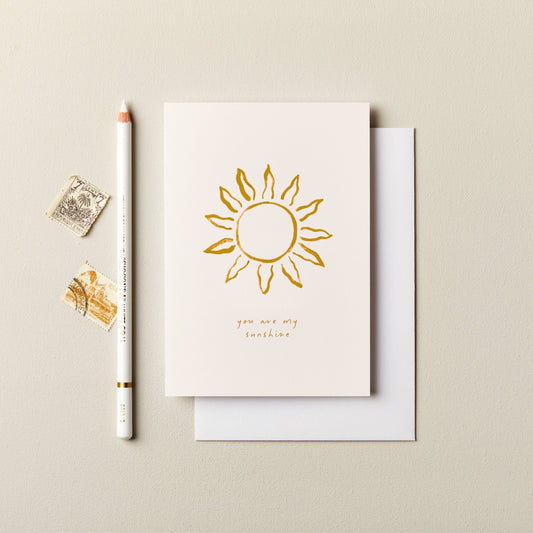 Sun Card | Valentine's Day Greeting Cards | Anniversary Card