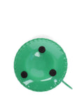 Enamel chamberstick candle holder - Dark green - KOLAB by Makers Quarter