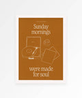 Sunday Mornings Print - KOLAB by Makers Quarter