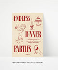 Endless Dinner Parties Print - KOLAB by Makers Quarter