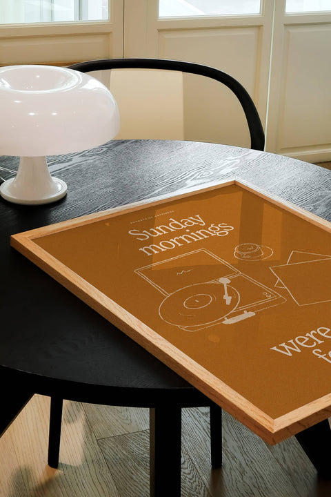 Sunday Mornings Print - KOLAB by Makers Quarter