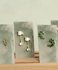 Rhombus Geometric Jewel Earrings - KOLAB by Makers Quarter