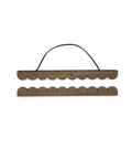 A3 Scalloped Walnut Wall Print Hanger - KOLAB by Makers Quarter