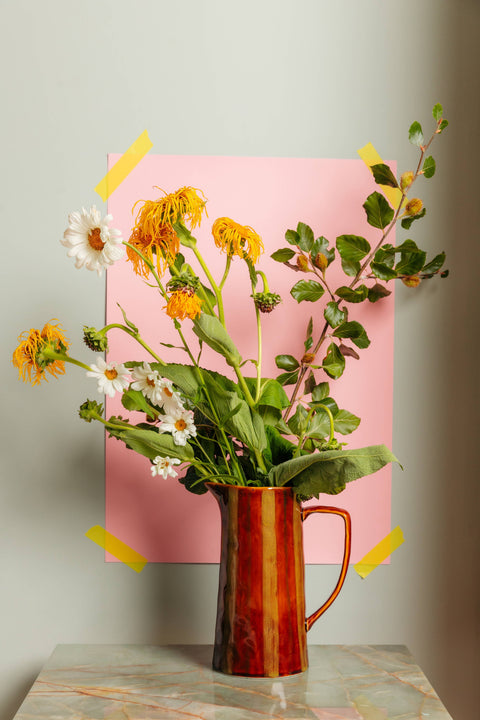 Ochre/Brown Jug - KOLAB by Makers Quarter