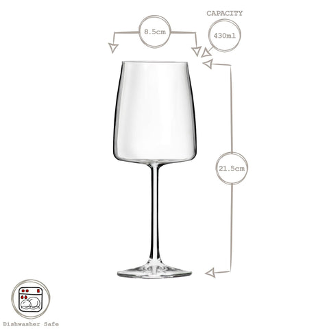 430ml Essential Crystal White Wine Glass