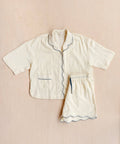 Cotton Pyjamas in Buttermilk - KOLAB by Makers Quarter
