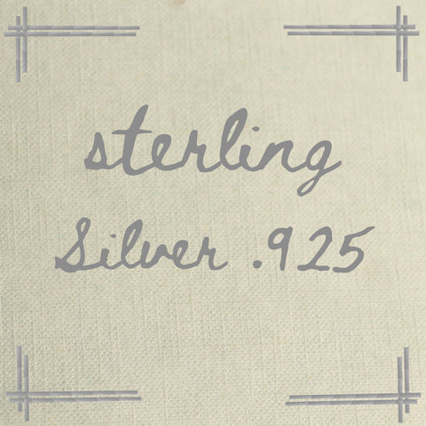 Sterling Silver Art Deco Chandelier Earrings