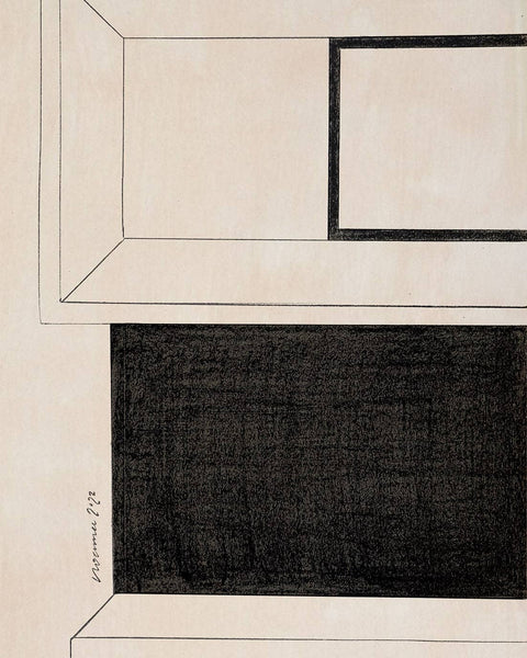 Modernist Pencil Study Art Print - KOLAB by Makers Quarter