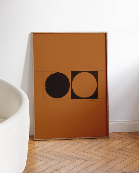 Perfect Circle Art Print - KOLAB by Makers Quarter