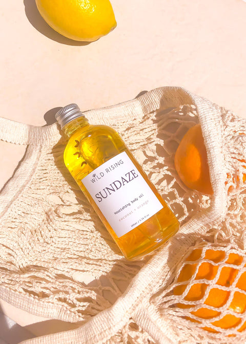 Calendula Infused Coconut & Orange Body Massage Oil