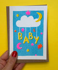 Greeting Card New Baby | Cute New Baby Card - KOLAB by Makers Quarter