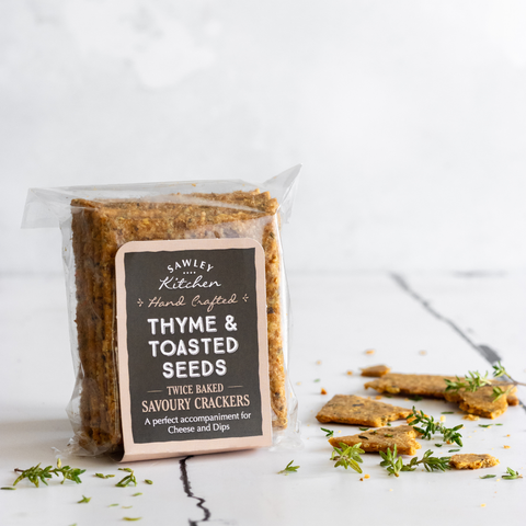 Thyme & Toasted Seeds - Yorkshire Savoury Crackers