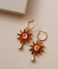 Sol Hoop Earrings - KOLAB by Makers Quarter