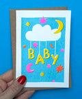 Greeting Card New Baby | Cute New Baby Card - KOLAB by Makers Quarter