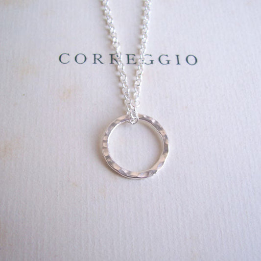 Sterling Silver Circle necklace