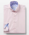 Pink Oxford with Know Your Mind Accents Button-Down Shirt - KOLAB by Makers Quarter
