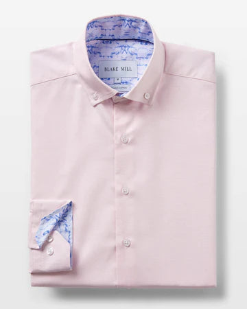 Pink Oxford with Know Your Mind Accents Button-Down Shirt